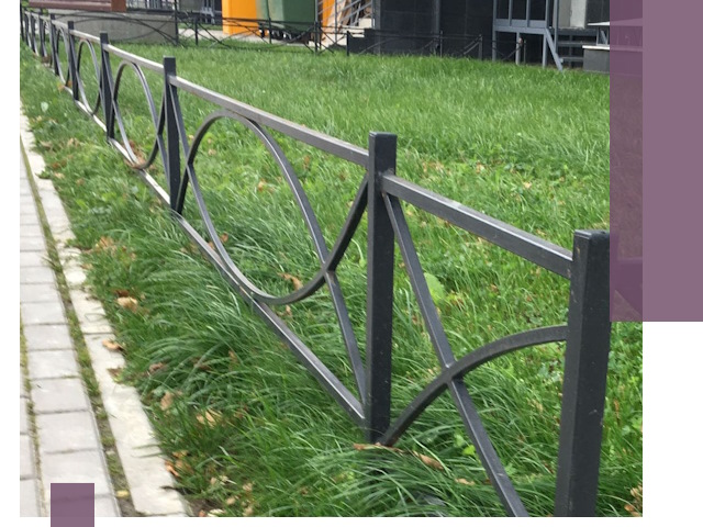 Газонные ограждения из металла в Кохме — монтаж и продажа