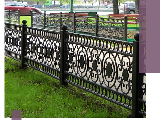 Секционные газонные ограждения под ключ в Кохме