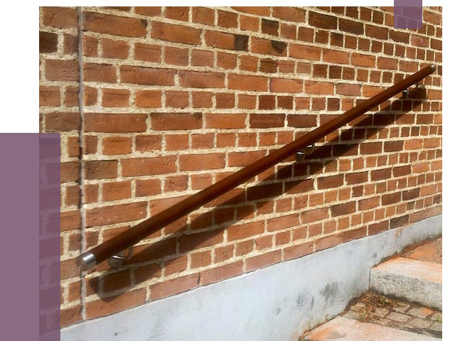 Изготовление пристенных поручней в Кохме от 4519 руб. — ПРОЛЁТ-Кхм