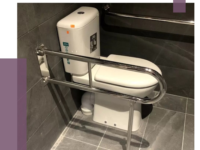 Поручни для санузлов в Кохме от 4363 руб.  | ПРОЛЁТ-Кхм