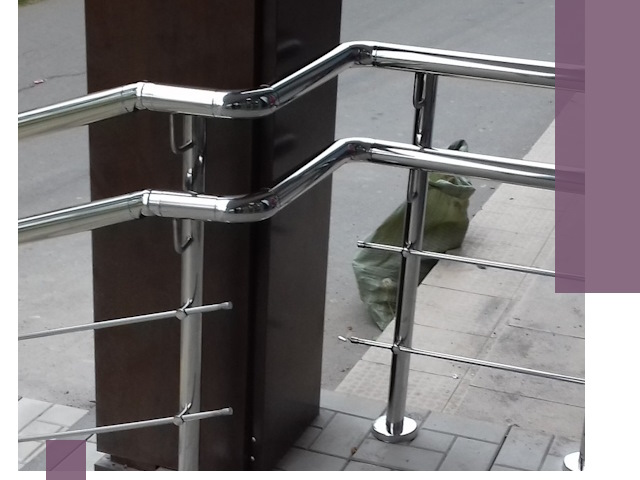 Монтаж поручней из нержавеющей стали в Кохме качественно и быстро